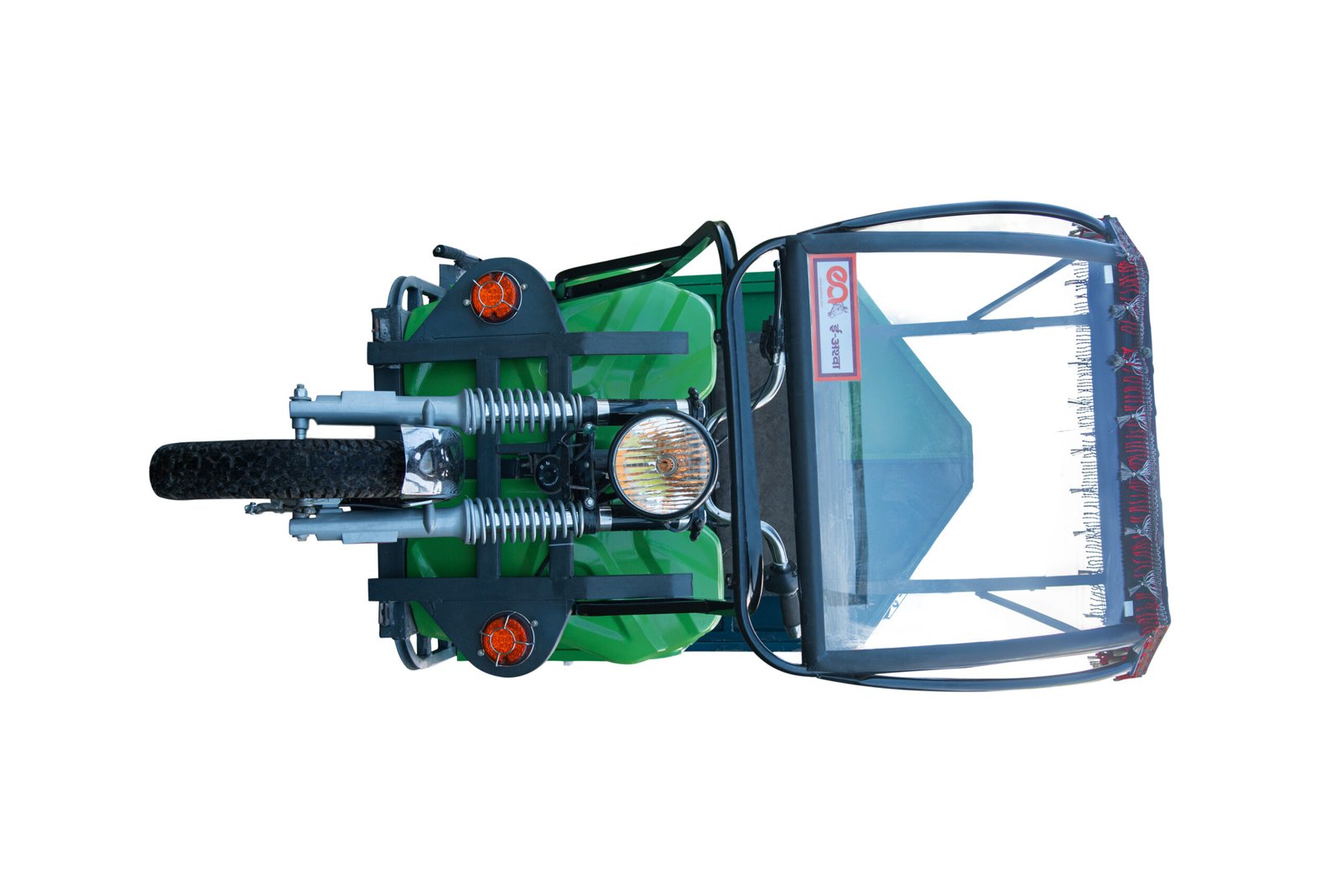 green e-rickshwa